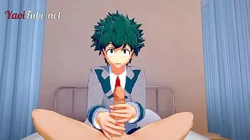 Putar Boku no hero yaoi - deku & bakugou pertama kali di rumah sakit memasturbasi dan anal dengan cum di dalam