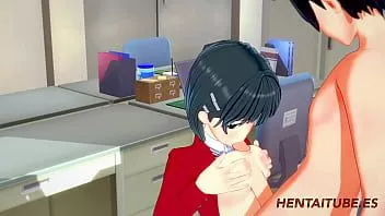 تشغيل Sword Art Online - kirito x naoha boobjob & fuck in a table with crempie - Hentai 3D