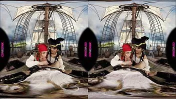 Odtwórz Vrconk dwóch napalonych piratów k. ty jako ich niewolnica seksualna