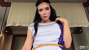 play Hercules pieprzy przyrodnią siostrę Afrodytę i wytrysk w ustach POV