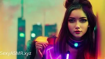 চালান সাইবারপাঙ্ক গরম sluts হেনটাই cosplay শিথিলতা স্তন্যপান asmr