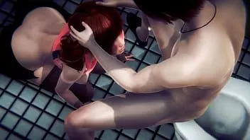 Reproducir Hentai 3d sin censura - shien hardsex en el baño - japonés asiático manga anime película juego porno