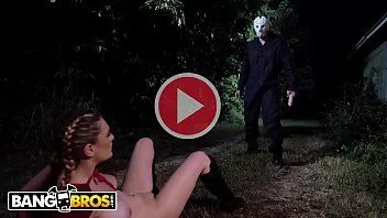 Play Bangbros - kara lee encounters scary villain in the woods