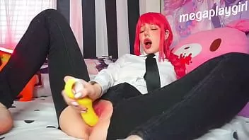 चलाएँ Cosplay टीन ahegao हस्तमैथुन संकलन