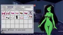 Afspelen Danny Phantom: Amity Park Genie Cosplay - Blonde tienerverpleegster wordt kinky met magie