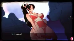 play Грубая уличная драка чувственного суккуба: японский косплей, аниме-порно