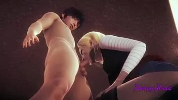 تشغيل Dragon ball 3d hentai - c18 blowjob with cum in her mouth and fucked with creampie - أنيمي مانغا اليابانية الإباحية