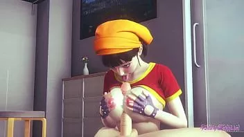 Jouer Dragon ball hentai - pov pan boobjob, pipe et baisée - anime manga japonais dessin animé porno