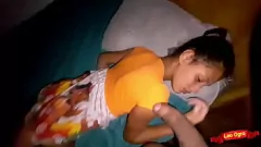 Jouer Séductrice de salope adolescente maigre Karina Mello baise le beau-père Leo Ogro