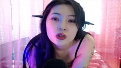 Riproduci Il gioco di ruolo ASMR pieno di vapore della ragazza del diavolo giapponese