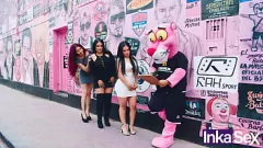 Play Street Casting: Latina Panther Trades Candy for Porno and a Wild Threesome