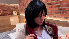 Putar Eren Yeager melepaskan gairah mentah: doggystyle kasar & beberapa cumshots di pantat dan vagina mikasa