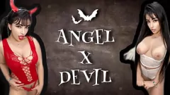Odtwórz Joi Battle: Pretty Angel vs. Gorgeous Devil Cosplay - Kogo wybierzesz?