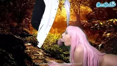 Play Sensual Camgirl Gives Wet Blowjob and Rides Big Cock on Sybian