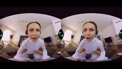 Afspelen Ervaar een tienerfantasie met Leia Organa in dit hardcore cosplay-porno-avontuur