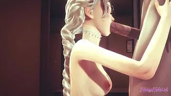 Reproducir Frozen hentai - pov observa a primera vista como elsa chupa y folla