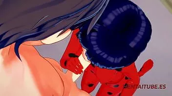 Reproducir Miraculous ladybug hentai 3d - ladybug paja y mamada con semen en la boca