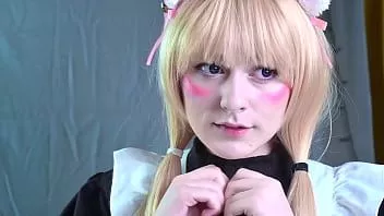 Afspelen Vanilla nekopara behaagt haar kutje en kont - cosplay amateur gamer spookyboogie