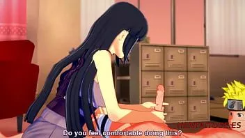 Abspielen Naruto Boruto Hentai - Naruto x Hinata. handjob, boobjob & ficken mit sperma drin - animation 3d porn