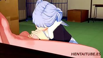 Abspielen Schwarzklee - Noelle Silva lutscht einen Schwanz und spritzt in ihren Mund und wird später gefickt und in ihre Muschi gespritzt - Hentai 3d