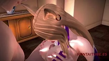Riproduci League of legend hentai 3d - ahri handjobs, boobjob, pompino e scopata
